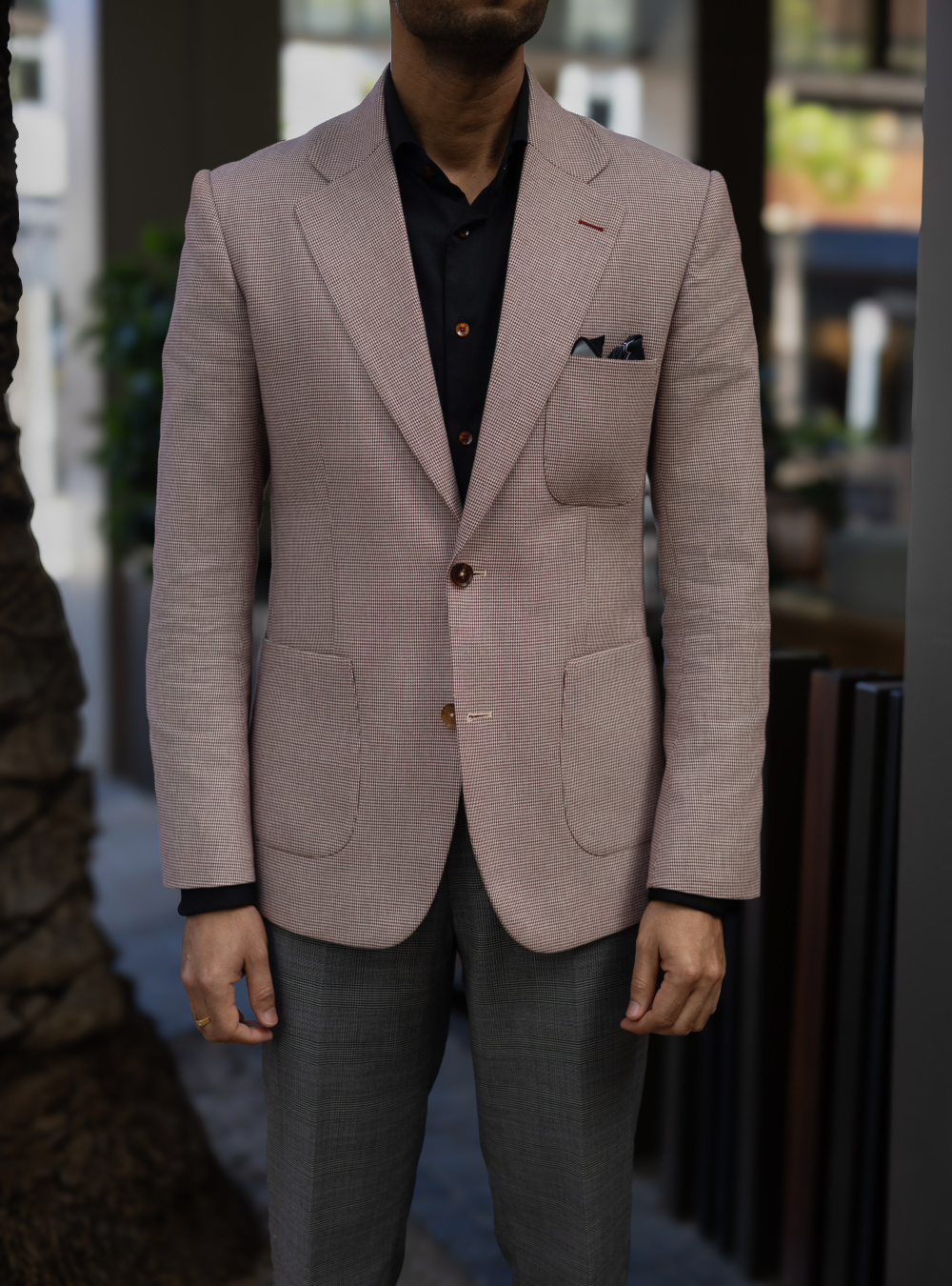 Tailored sports coat by perfect attire singapore