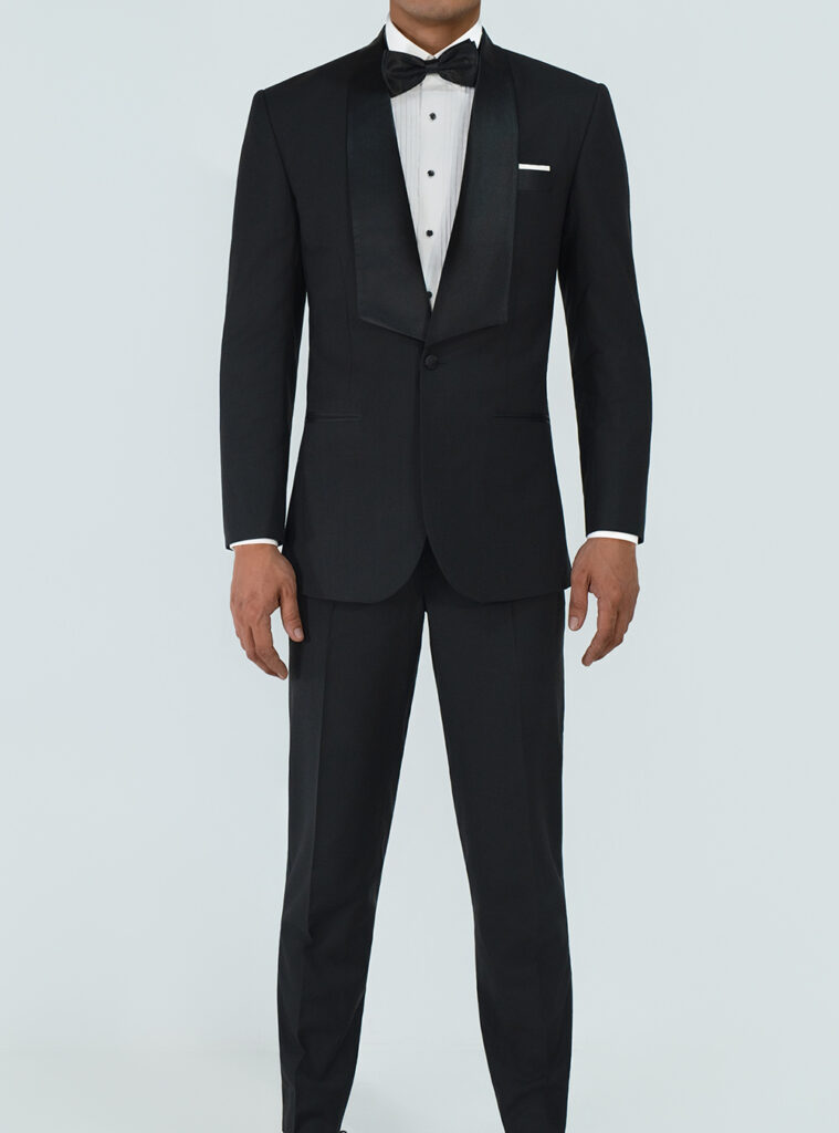 Black tuxedo