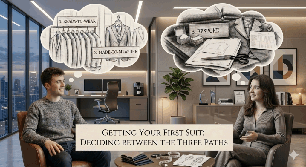 Perfect attire bespoke suit tailor